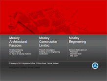 Tablet Screenshot of mealey.ie